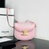 Replica Celine Besace Triomphe In Shiny Calfskin 110413B Nude