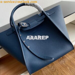 Replica Celine Big Bag In Supple Grained Calfskin 2 Sizes Blue 182863