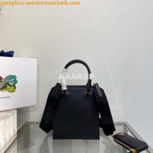 Replica Prada 1BA333 Small Saffiano leather handbag Black 2