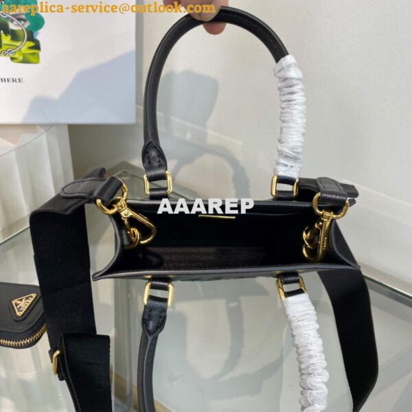 Replica Prada 1BA333 Small Saffiano leather handbag Black 8