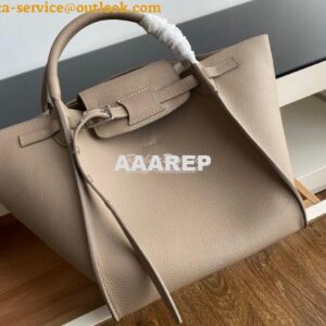 Replica Celine Big Bag In Supple Grained Calfskin 2 Sizes Taupe 182863 2