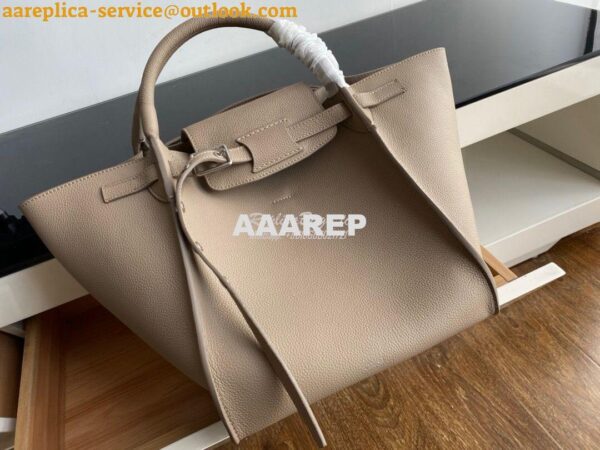 Replica Celine Big Bag In Supple Grained Calfskin 2 Sizes Taupe 182863 2