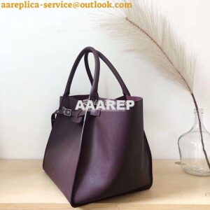 Replica Celine Big Bag In Supple Grained Calfskin 2 Sizes Wine 182863 2