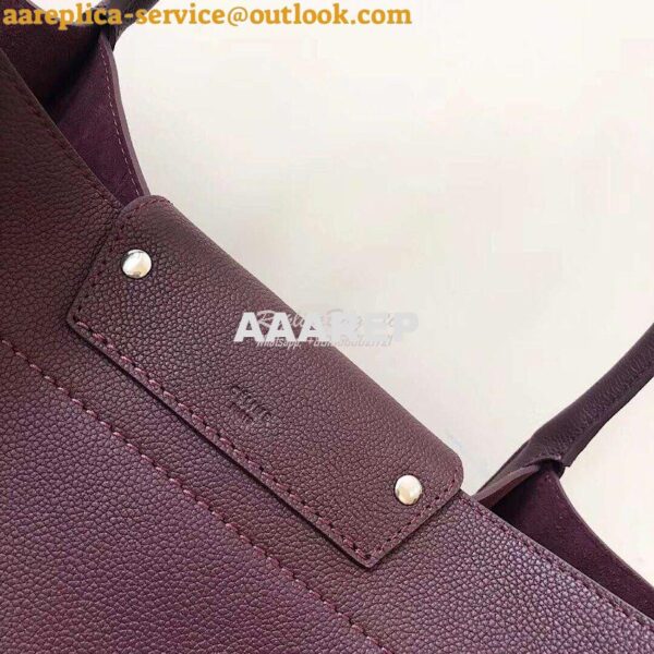 Replica Celine Big Bag In Supple Grained Calfskin 2 Sizes Wine 182863 10