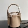 Replica Celine Big Bag Nano Bucket in Supple Grained Calfskin Army Gre