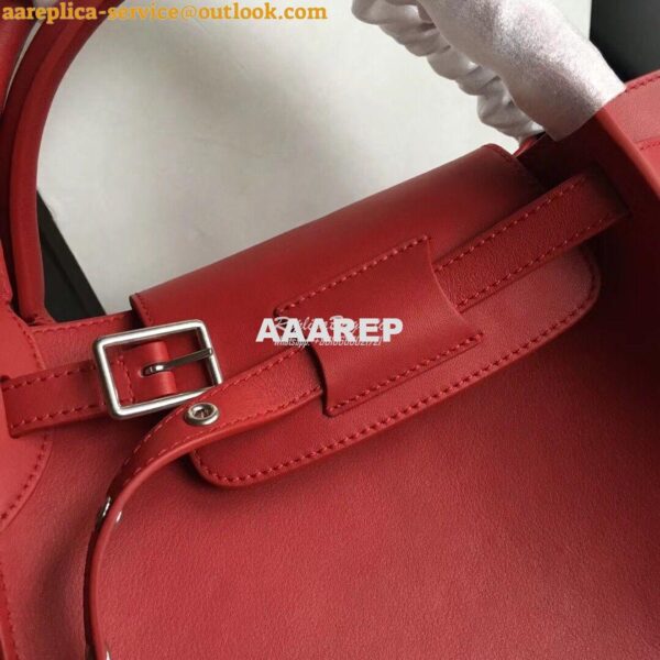 Replica Celine Big Bag With Long Strap In Smooth Calfskin Red 183313 5