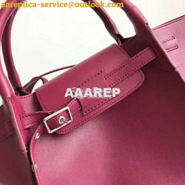 Replica Celine Big Bag With Long Strap In Smooth Calfskin Wine 183313 9