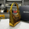 Replica Prada 1NE515 Re-Edition 2000 sequined Re-Nylon mini-bag Purple 2