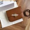 Replica Celine Classic Box Bag in Calfskin with Cork Effect Camel 2