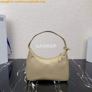 Replica Prada 1NE515 Re-Nylon Re-Edition 2000 mini-bag Apricot 2