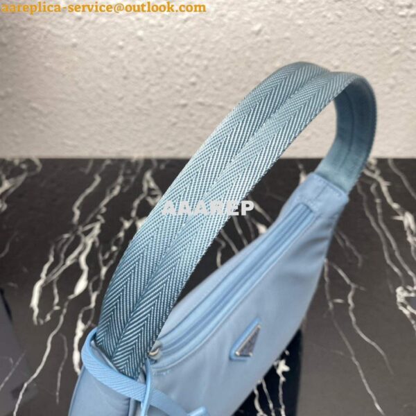 Replica Prada 1NE515 Re-Nylon Re-Edition 2000 mini-bag Blue 5