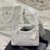 Replica Prada Satin Mini-bag With Crystals 1BD329 Metal 2