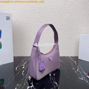 Replica Prada 1NE515 Re-Nylon Re-Edition 2000 mini-bag Purple 2