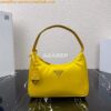 Replica Prada 1NE515 Satin mini-bag with artificial crystals apricot 2