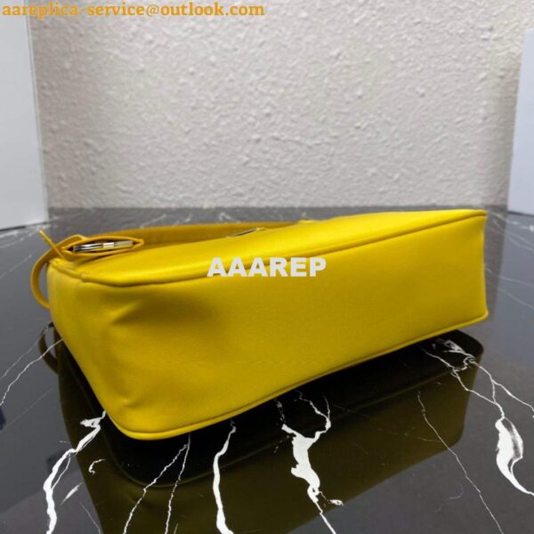 Replica Prada 1NE515 Re-Nylon Re-Edition 2000 mini-bag Yellow 4