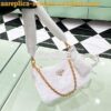 Replica Prada Shearling mini-bag 1BC204 Orchid Pink