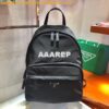 Replica Prada 2V066 Tessuto Zainetto Nylon And Leather Backpack in Black