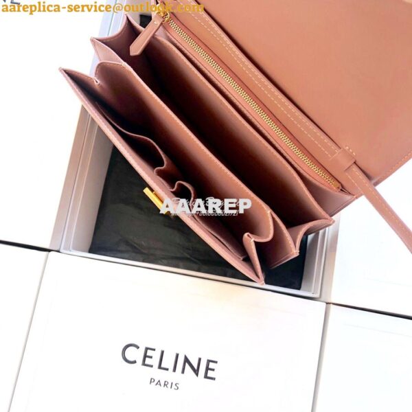 Replica Celine Classic Box Bag in Smooth Calfskin Blush 11