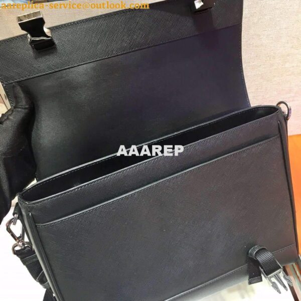 Replica Prada 2VD018 Shoulder Bag Men Black 6