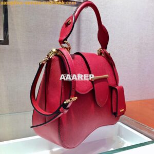 Replica Prada Sidonie Medium Bag 1BN005 Red 2