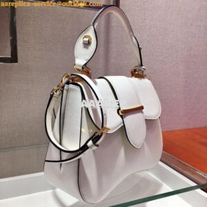 Replica Prada Sidonie Medium Bag 1BN005 White 2