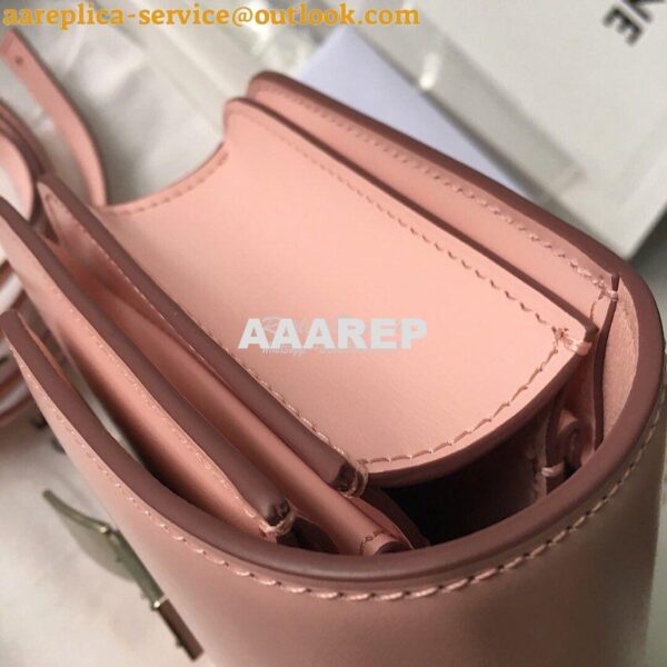 Replica Celine Classic Box Bag in Smooth Calfskin Light Pink 7