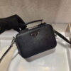 Replica Prada Nylon Vintage Chain Stray Bag 1BD621 Black 2