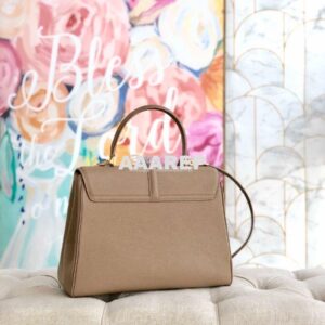 Replica Celine 16 Bag In Grained Calfskin 187373 2 Sizes Beige 2