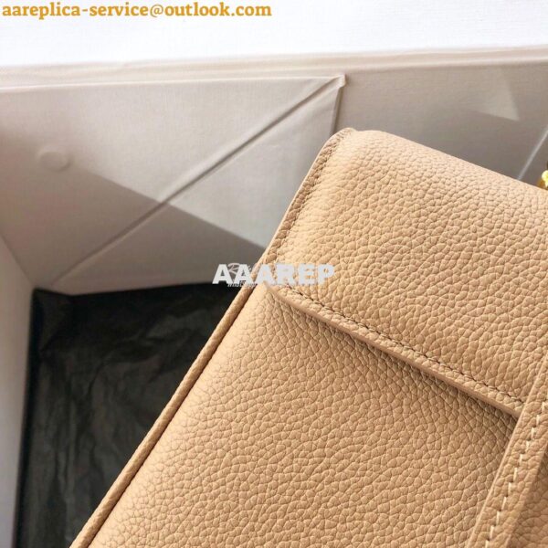 Replica Celine 16 Bag In Grained Calfskin 187373 2 Sizes Beige 8