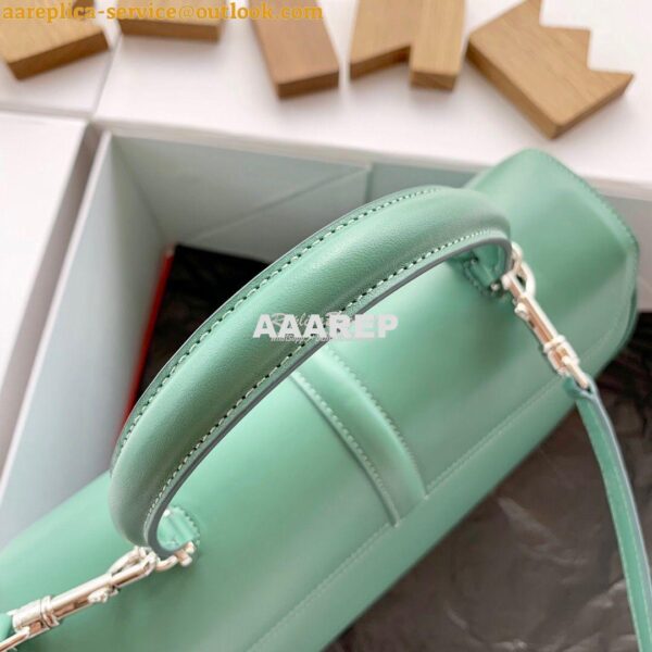 Replica Celine 16 Bag In Satinated Calfskin 187373 2 Sizes Celadon 11