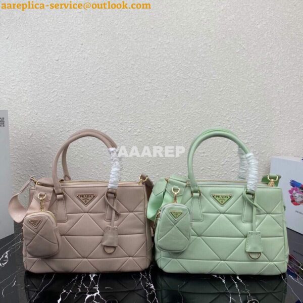 Replica Prada Small Prada Galleria Saffiano Leather bag 1BA863 Apricot 9