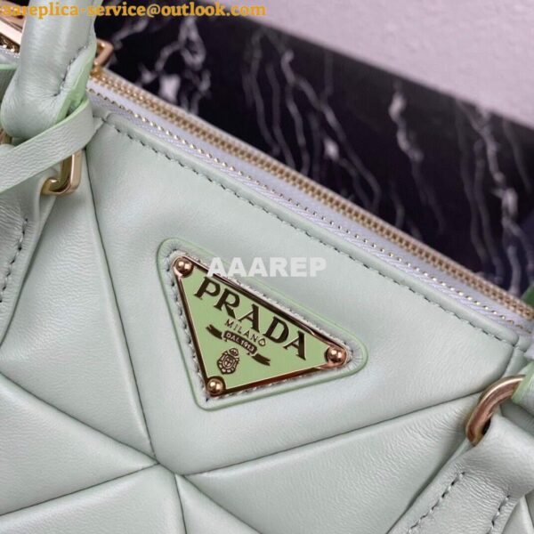 Replica Prada Small Prada Galleria Saffiano Leather bag 1BA863 Green 3