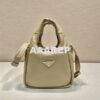 Replica Prada Small padded Prada Soft black nappa-leather bag 1BA359 2