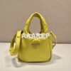 Replica Prada Small padded Prada Soft white nappa-leather bag 1BA359