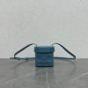 Replica Celine 199263 SMALL BOX cuir triomphe in Smooth Calfskin Blue