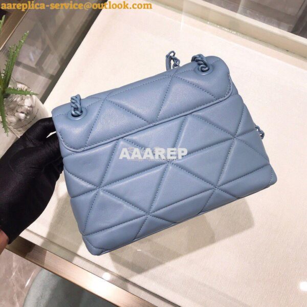 Replica Prada Small Spectrum Shoulder Bag 1BD233 Baby Blue 4