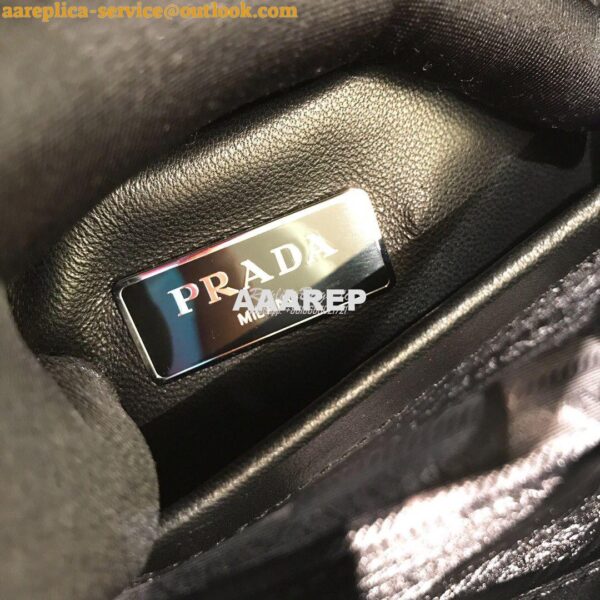 Replica Prada Small Spectrum Shoulder Bag 1BD233 Black 9