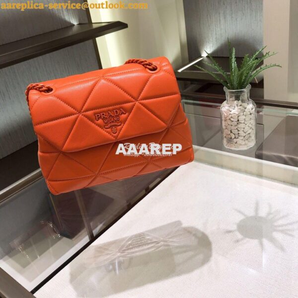 Replica Prada Small Spectrum Shoulder Bag 1BD233 Orange