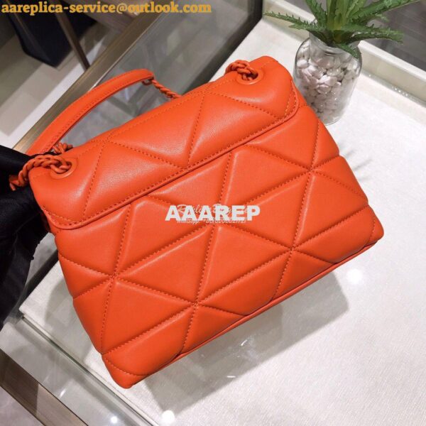 Replica Prada Small Spectrum Shoulder Bag 1BD233 Orange 3