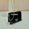 Replica Prada Brushed leather Prada Femme 1BD323 White