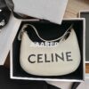 Replica Celine Ava Bag in Smooth Calfskin with Logo Print 193953 Black