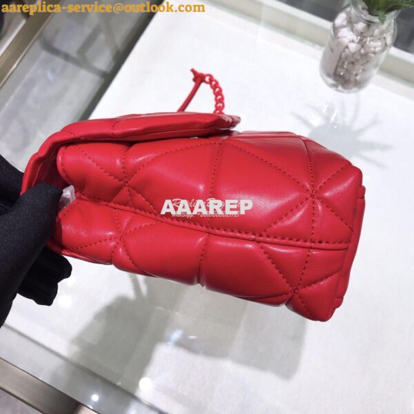 Replica Prada Small Spectrum Shoulder Bag 1BD233 Red 5