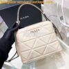 Replica Prada Spectrum Small Leather Bag 1BA311 Black