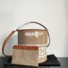 Replica Celine Box Triomphe In Triomphe Canvas And Calfskin 199992 Tan