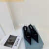 Replica Prada Nylon Gabardine Sneakers 1E260M Black 2