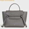 Replica Celine Micro Belt Bag In Dark Olive Grained Calfskin