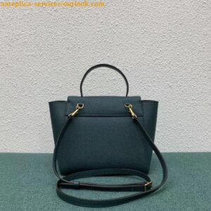 Replica Celine Belt Nano Bag In Amazone Grained Calfskin