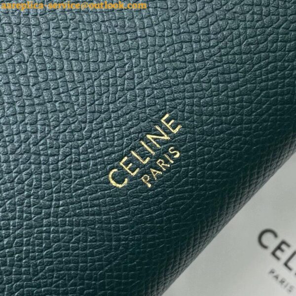 Replica Celine Belt Nano Bag In Amazone Grained Calfskin 7