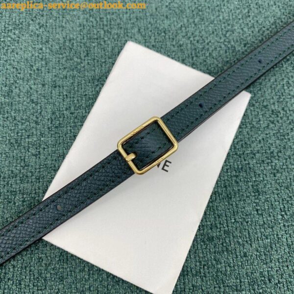 Replica Celine Belt Nano Bag In Amazone Grained Calfskin 10