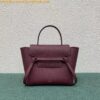 Replica Celine Belt Nano Bag In Black Grained Calfskin